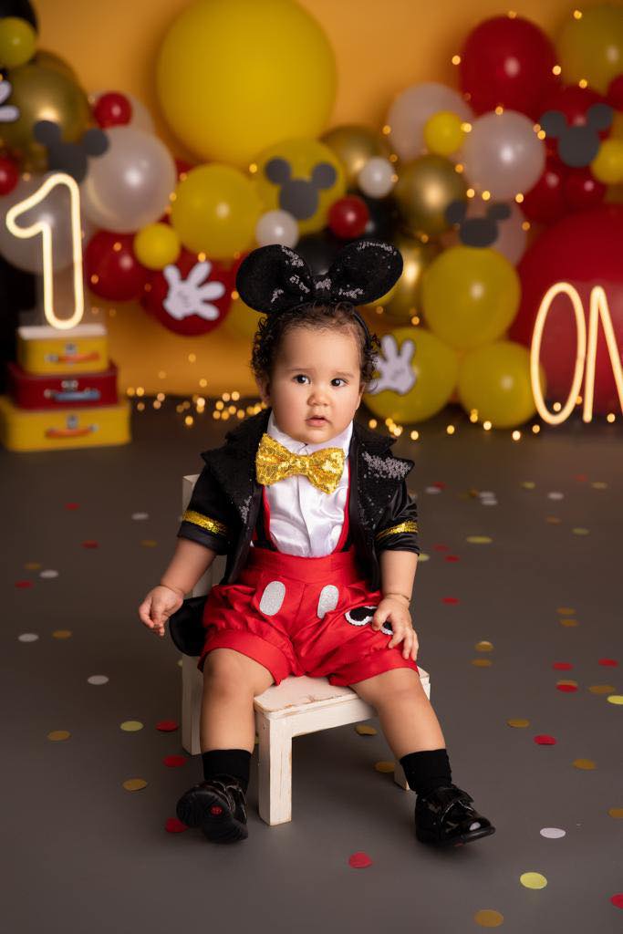 Disfraz O Traje Caroline DE Mickey Mouse Gala para NIÑO (1 AÑO